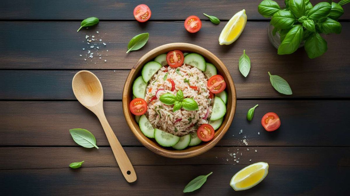 Transformez vos salades de riz d’été en délices irrésistibles