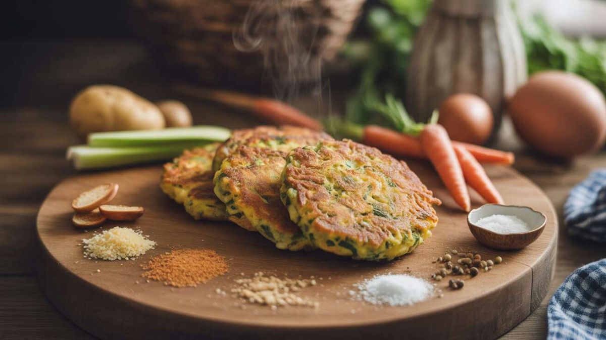 Des galettes de légumes rissolées pour régaler vos enfants