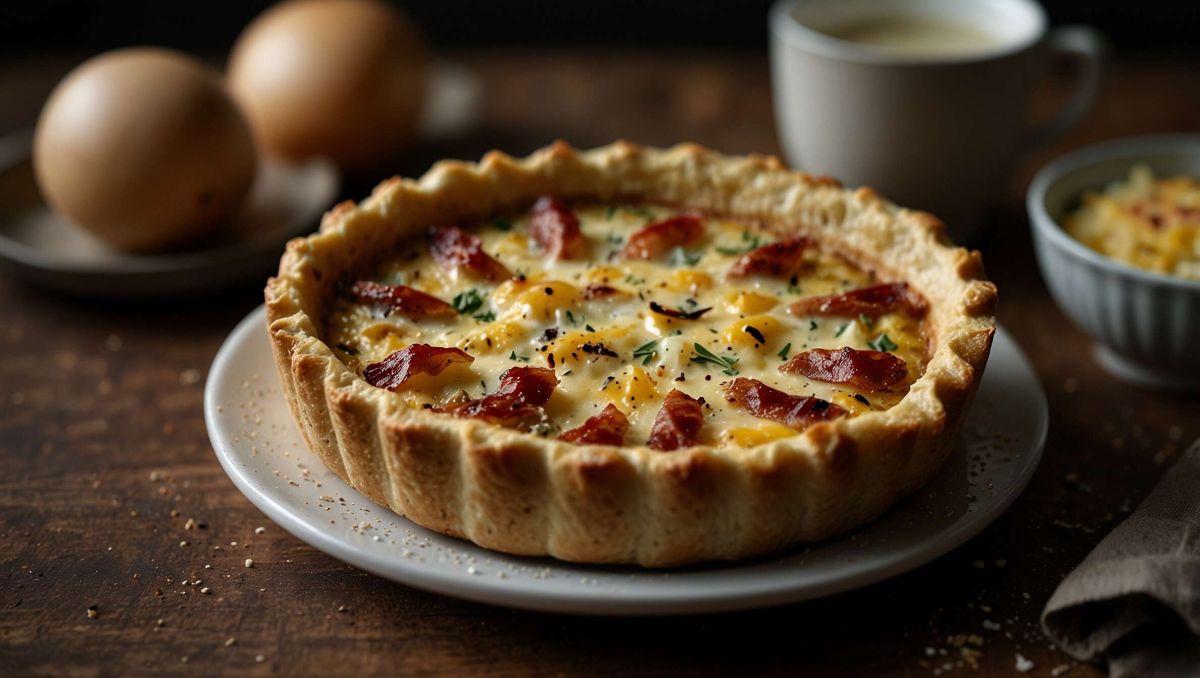 Quiche aux endives et lardons : une recette réconfortante
