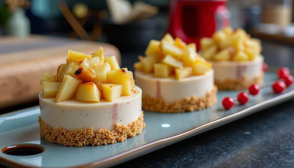 Mini tatin de foie gras : une entrée raffinée et savoureuse