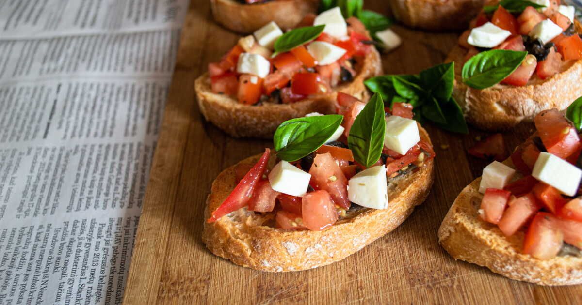 Des bruschettas légères et colorées pour une vraie explosion de saveurs estivales