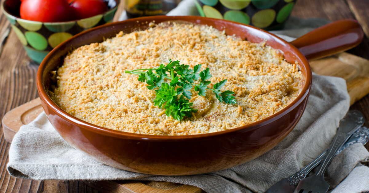 Un crumble estival aux légumes et chèvre pour vos soirées entre amis