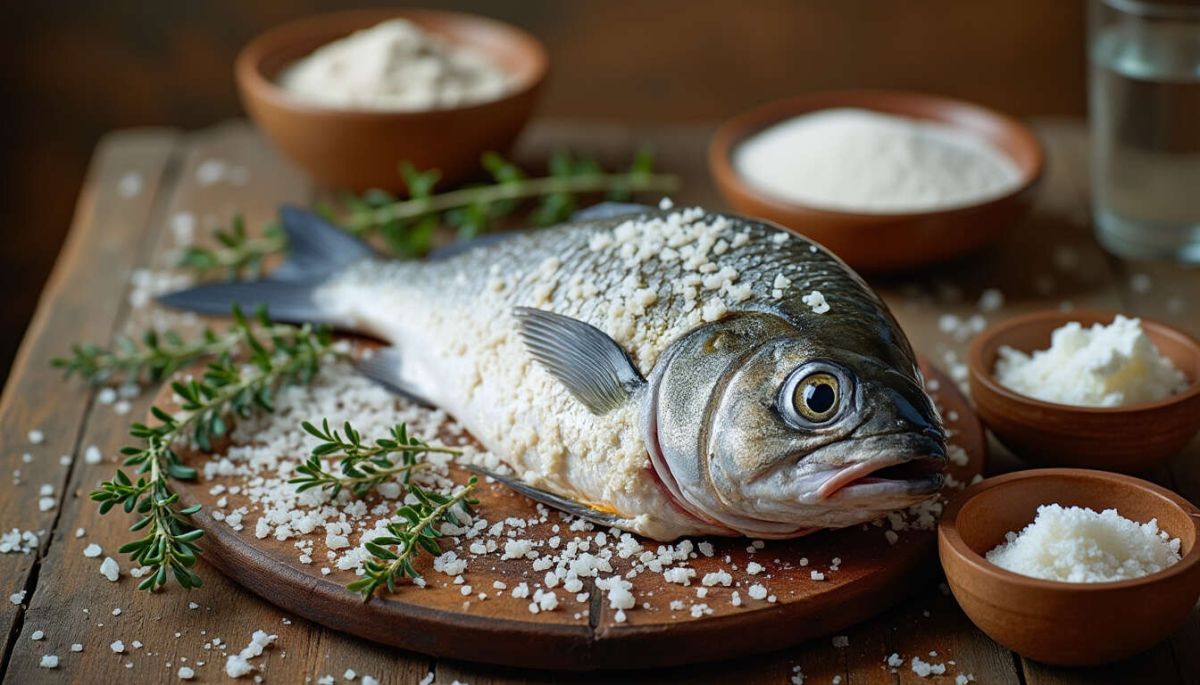 Découvrez la magie de la cuisson en croûte de sel pour sublimer votre poisson