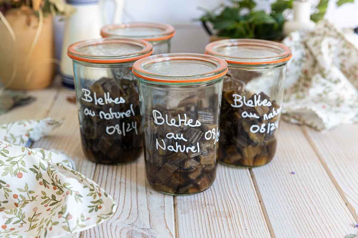Conservez les blettes : la recette inratable des bocaux au naturel