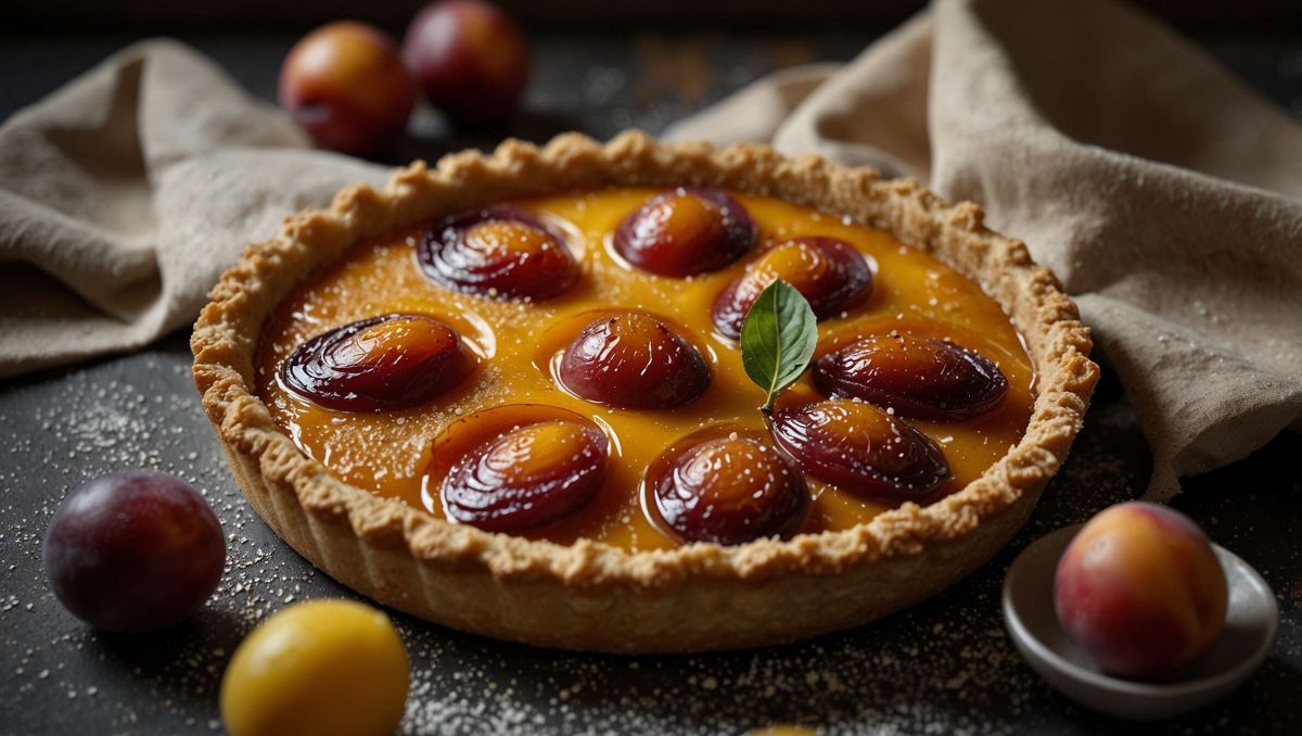 Recette facile de tarte aux mirabelles au Thermomix