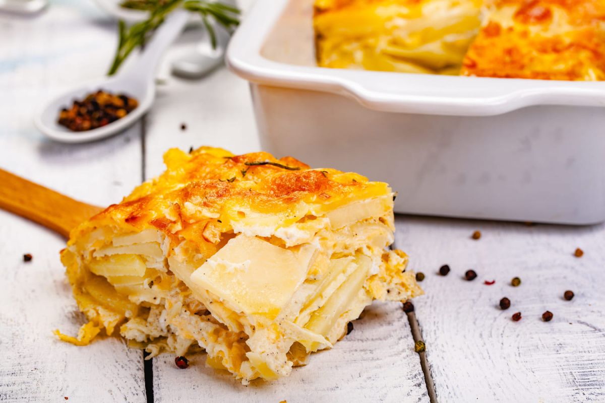 Le gratin dauphinois traditionnel de Cyril Lignac