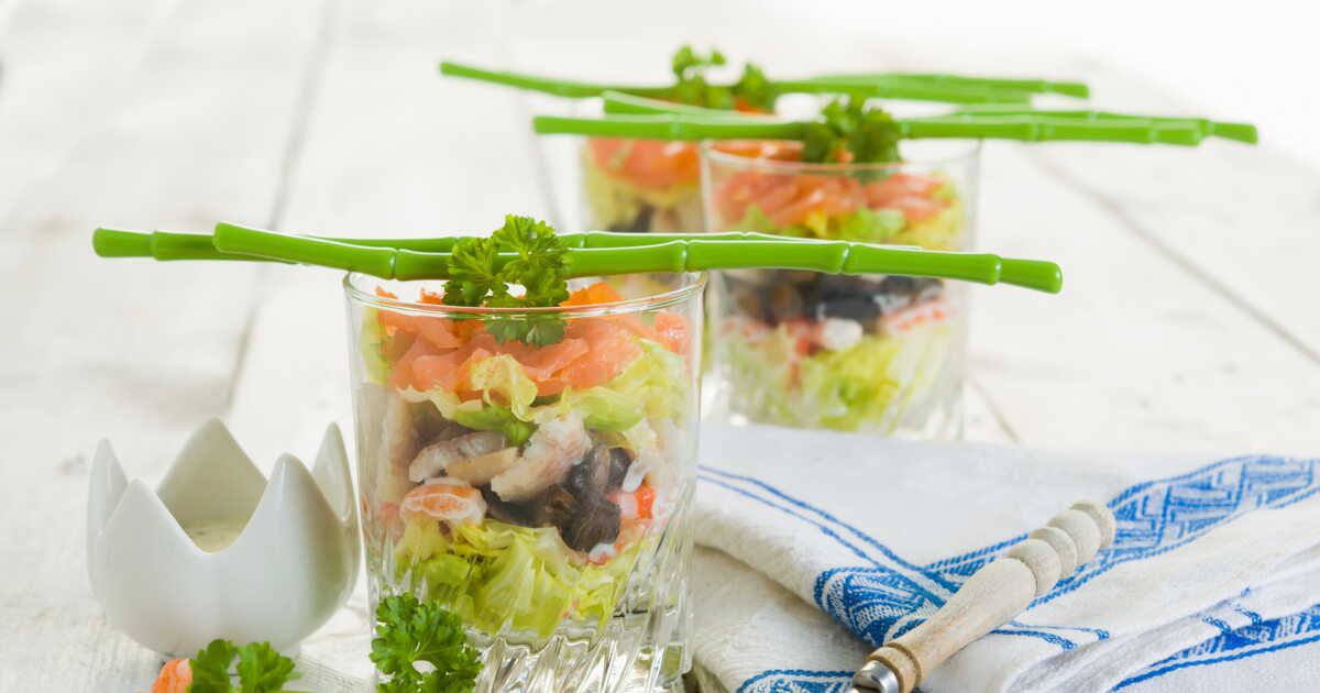 des verrines apéro fraîches pour un été en couleurs