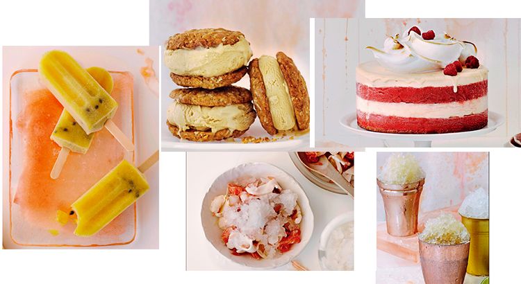 Boissons fraîches et desserts glacés