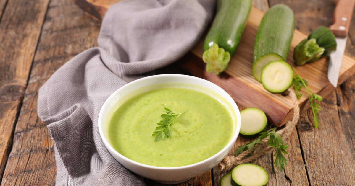 Des soupes de courgette onctueuses pour régaler toute la famille