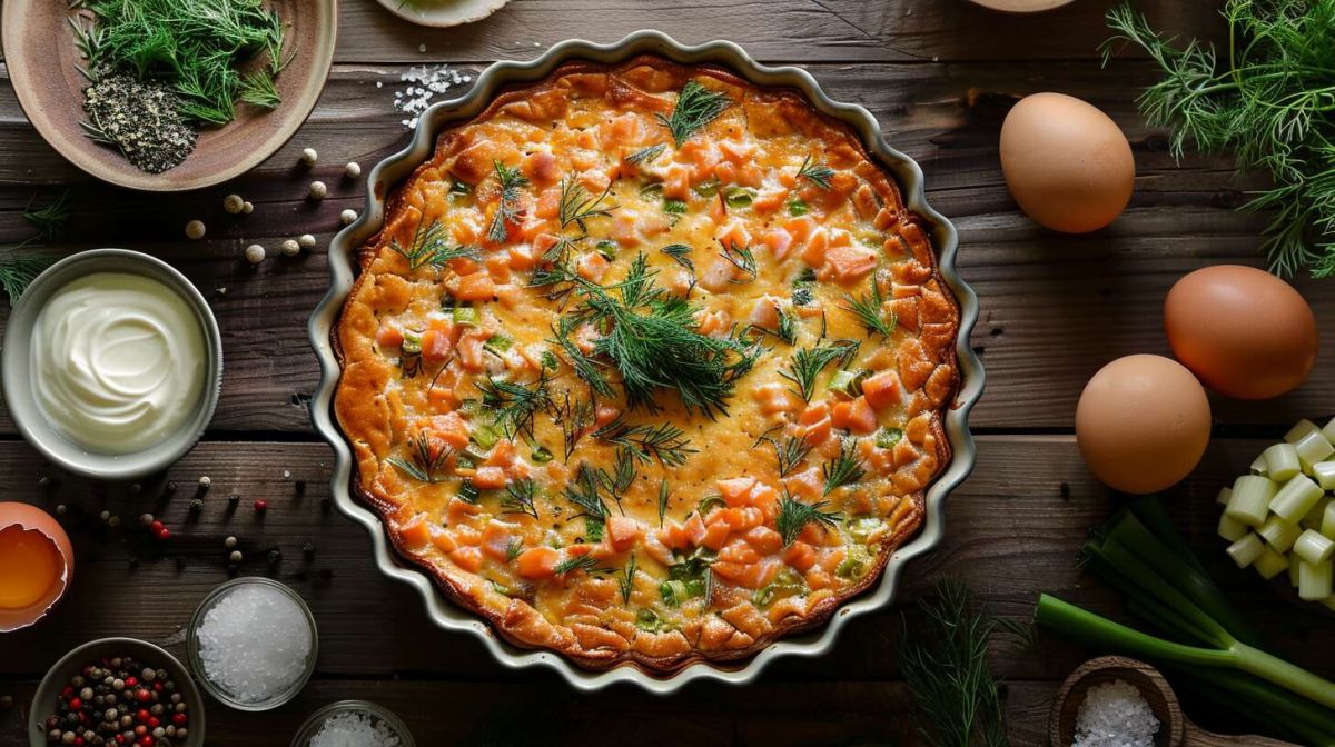 Préparez une savoureuse tourte au saumon en quelques étapes simples