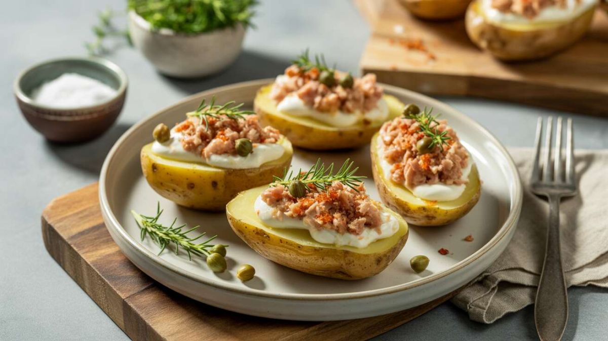 Oubliez les courgettes : la recette inédite des pommes de terre farcies sans four