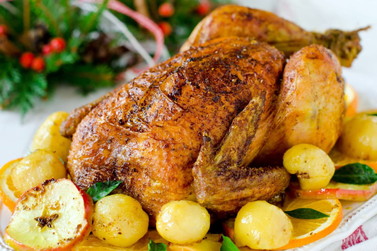 Le poulet rôti à l'origan et au citron de Cyril Lignac