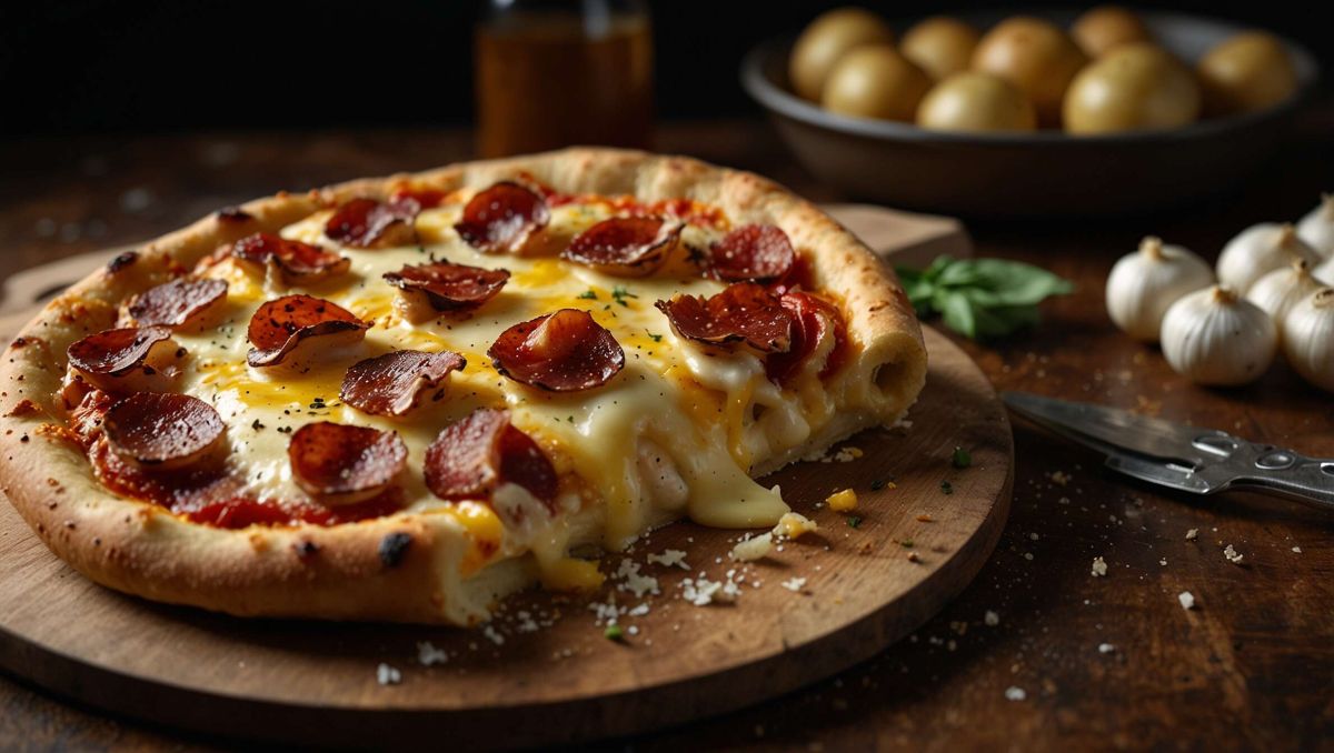 Tartiflette revisitée : la pizza qui fait fondre les cœurs