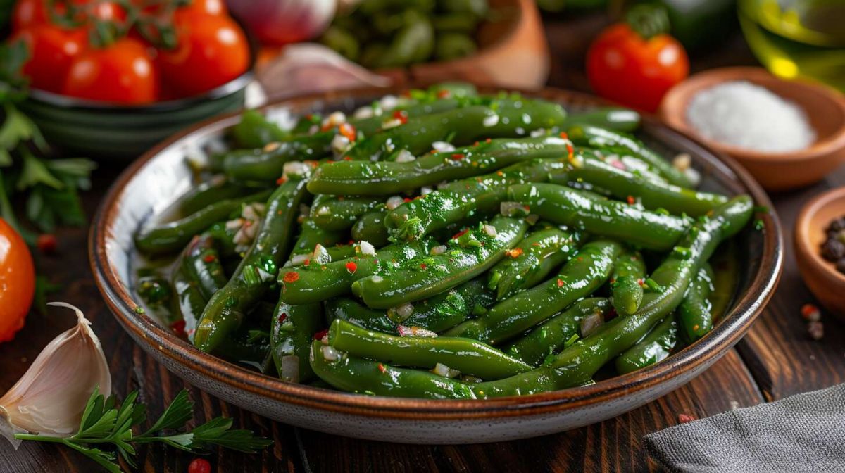 Recette libanaise d&rsquo;haricots plats à l&rsquo;huile d&rsquo;olive et coco