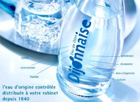 Dijon met l'eau du robinet à l'honneur