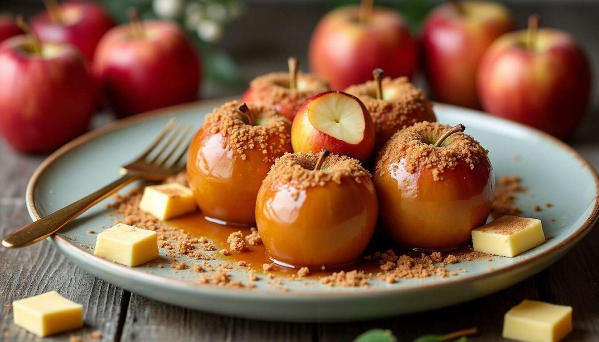 Des pommes au caramel épicées pour des soirées d'hiver réconfortantes