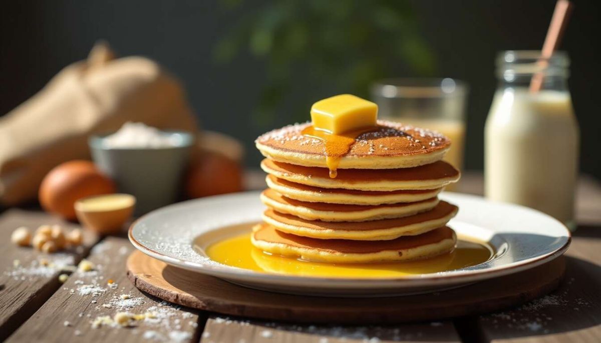 Savourez les pancakes de Cyril Lignac pour un petit-déjeuner réussi