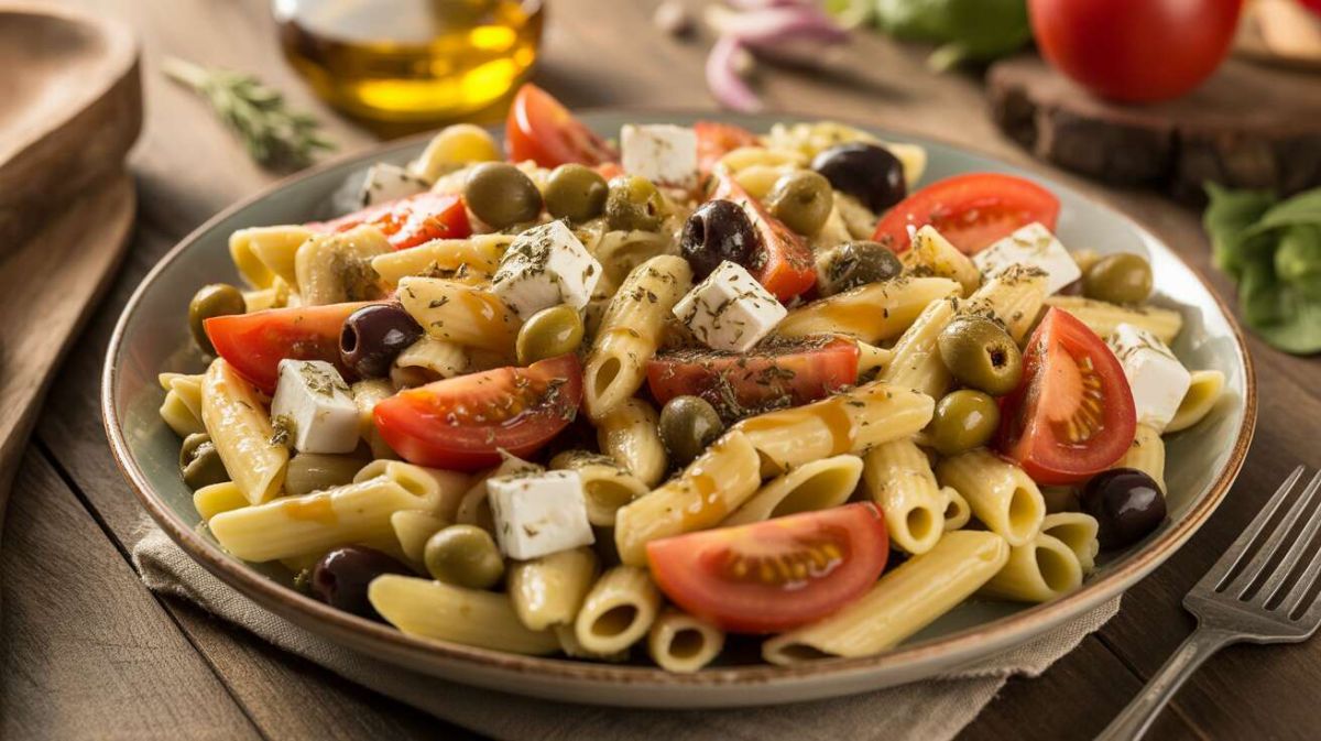 Une salade de pâtes méditerranéenne pour égayer vos repas