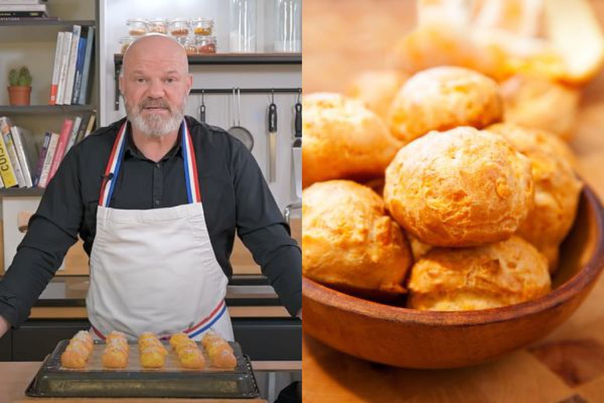La recette infaillible des gougères au fromage par Philippe Etchebest