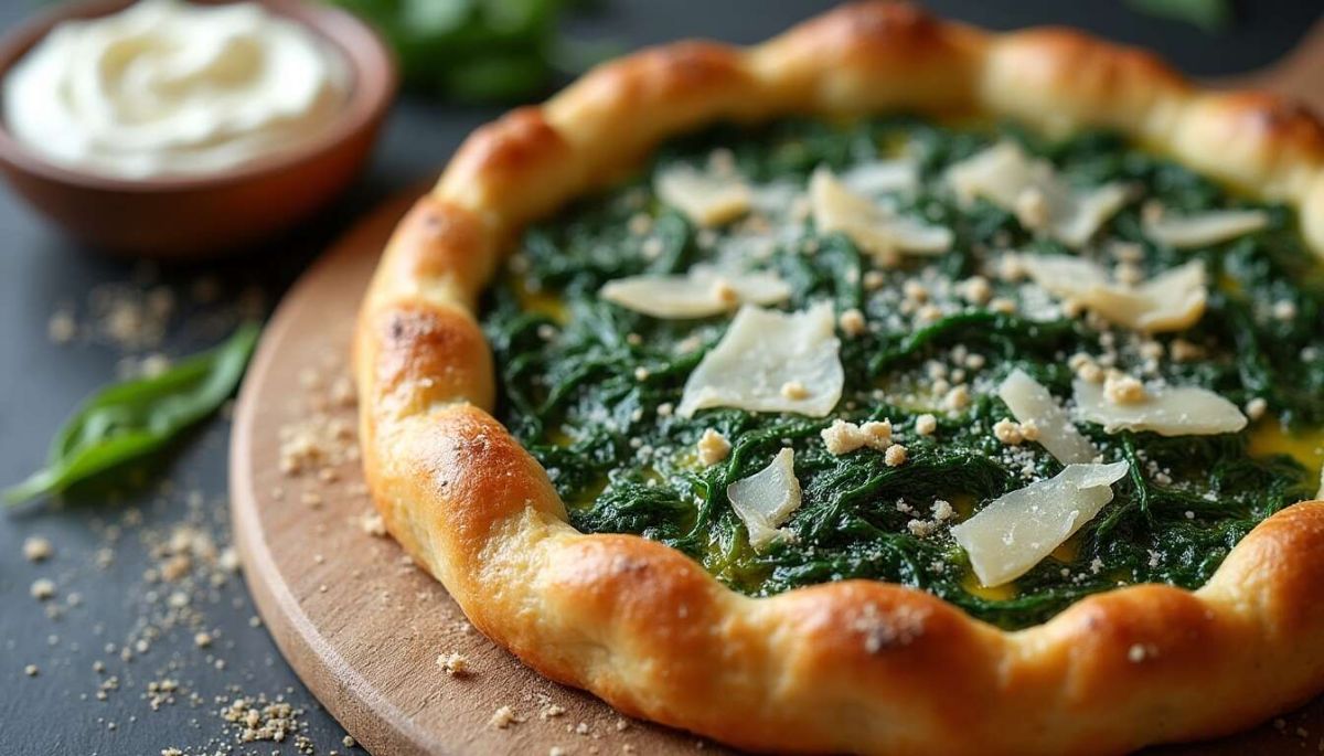 Savoureuse tarte aux blettes et parmesan
