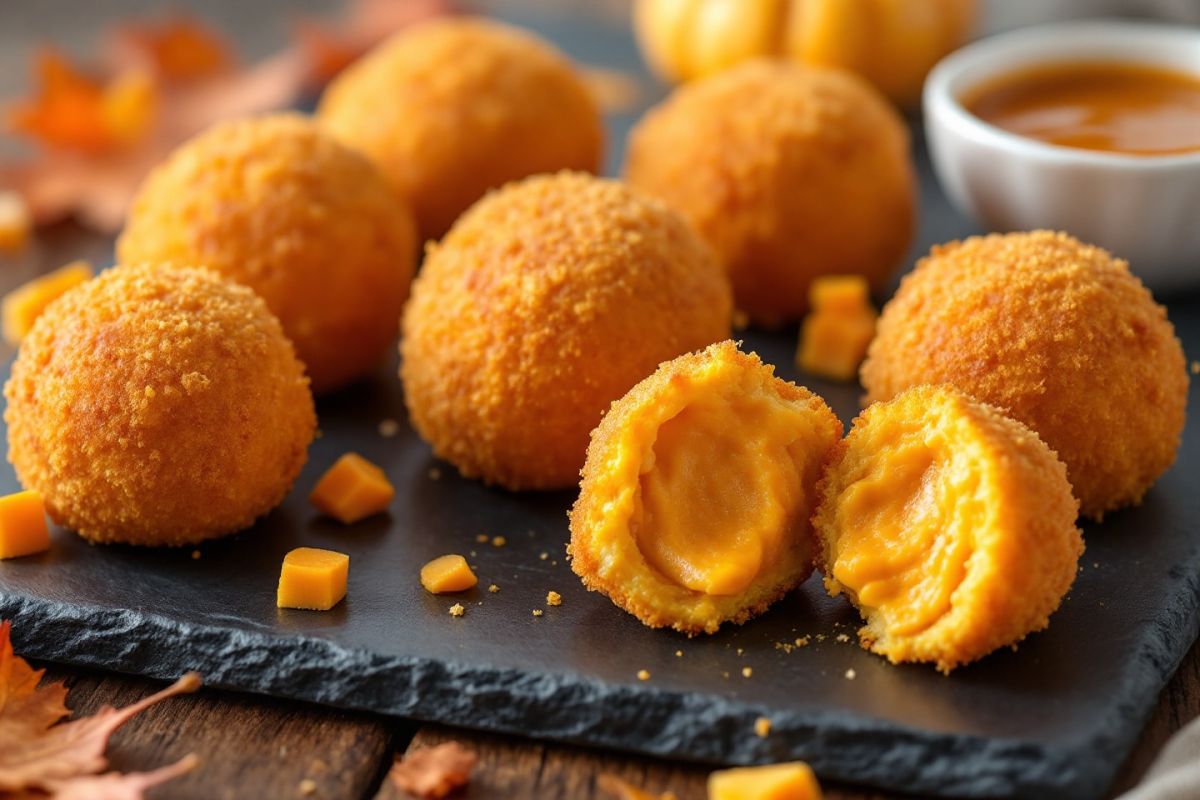 des croquettes au potimarron pour un apéro d'automne inoubliable