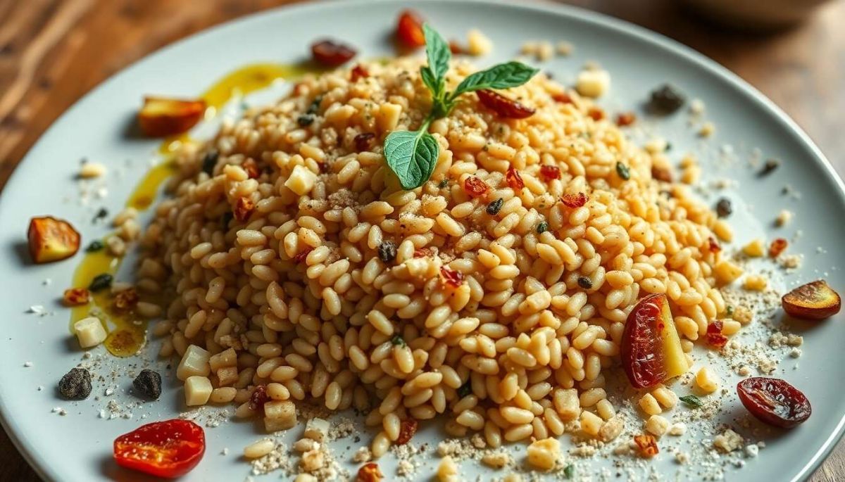 Redécouvrez l'épeautre : une recette délicieuse aux courgettes et tomates