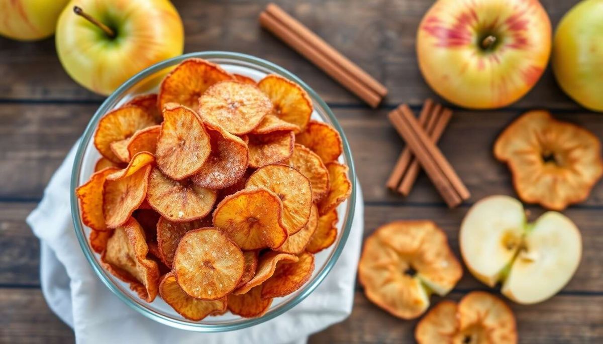 Chips de pomme maison : la recette facile et saine