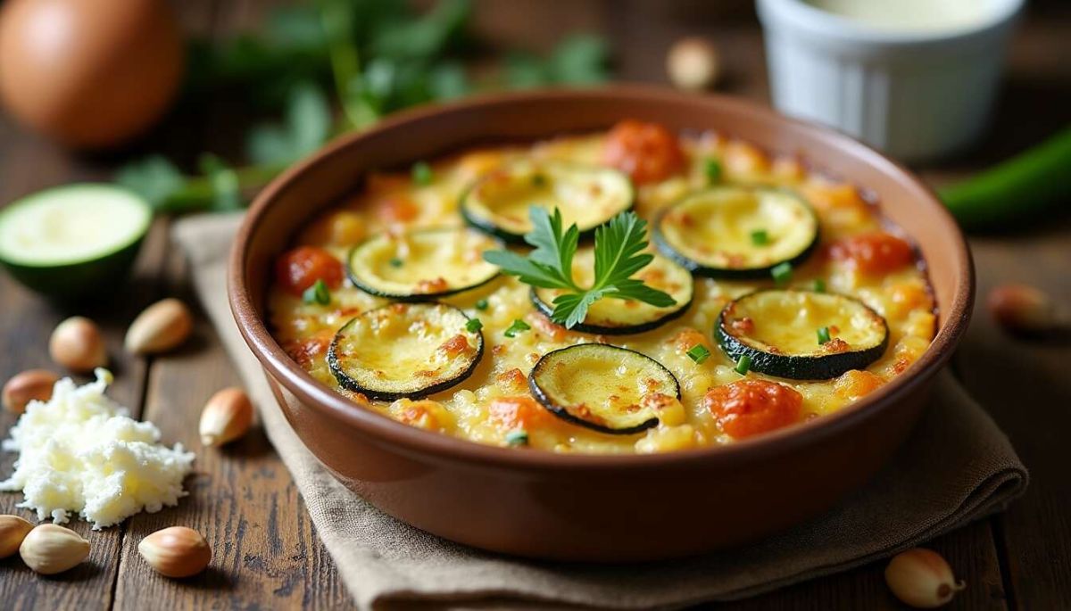 Gratin de courgettes aux noisettes : une touche de réconfort dans votre assiette