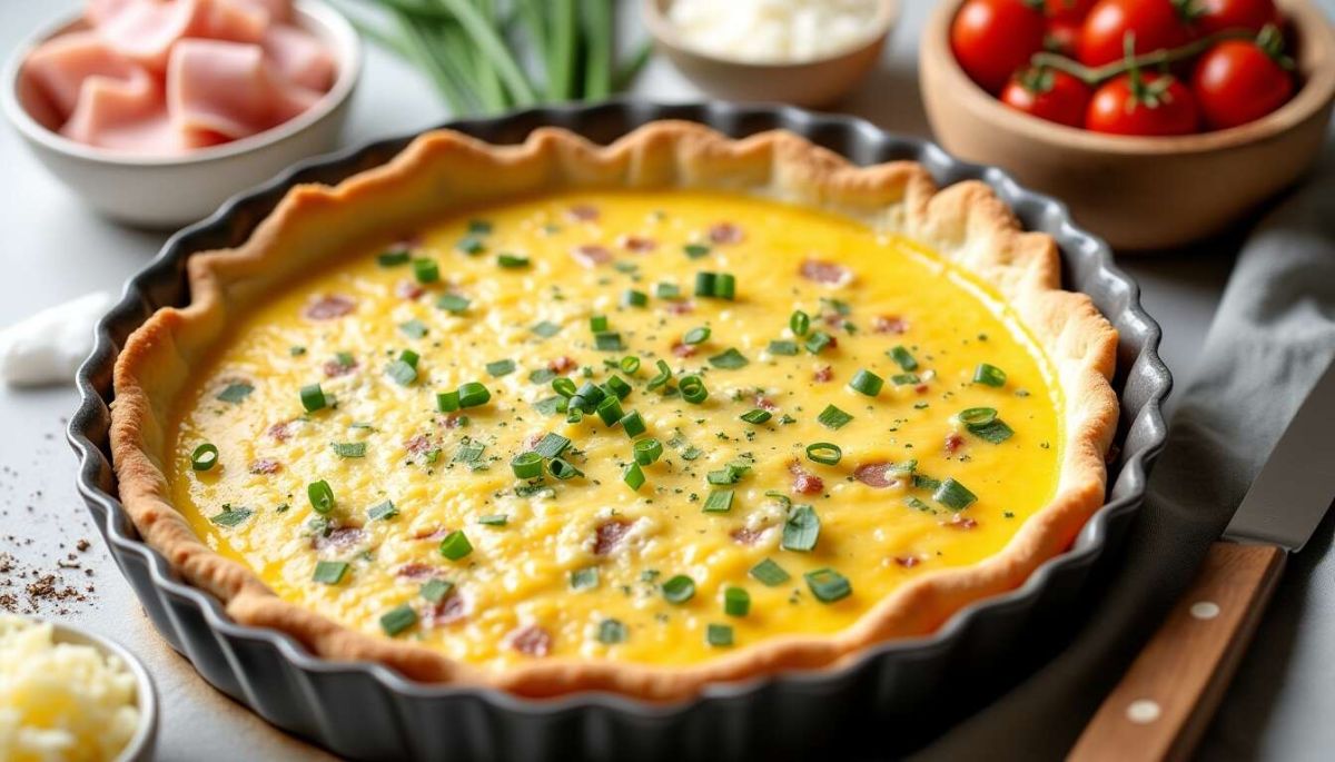 La quiche sans pâte light : un délice à préparer facilement