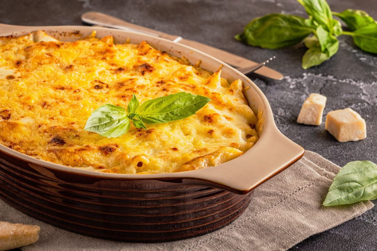 la recette du gratin de pâtes de cyril lignac