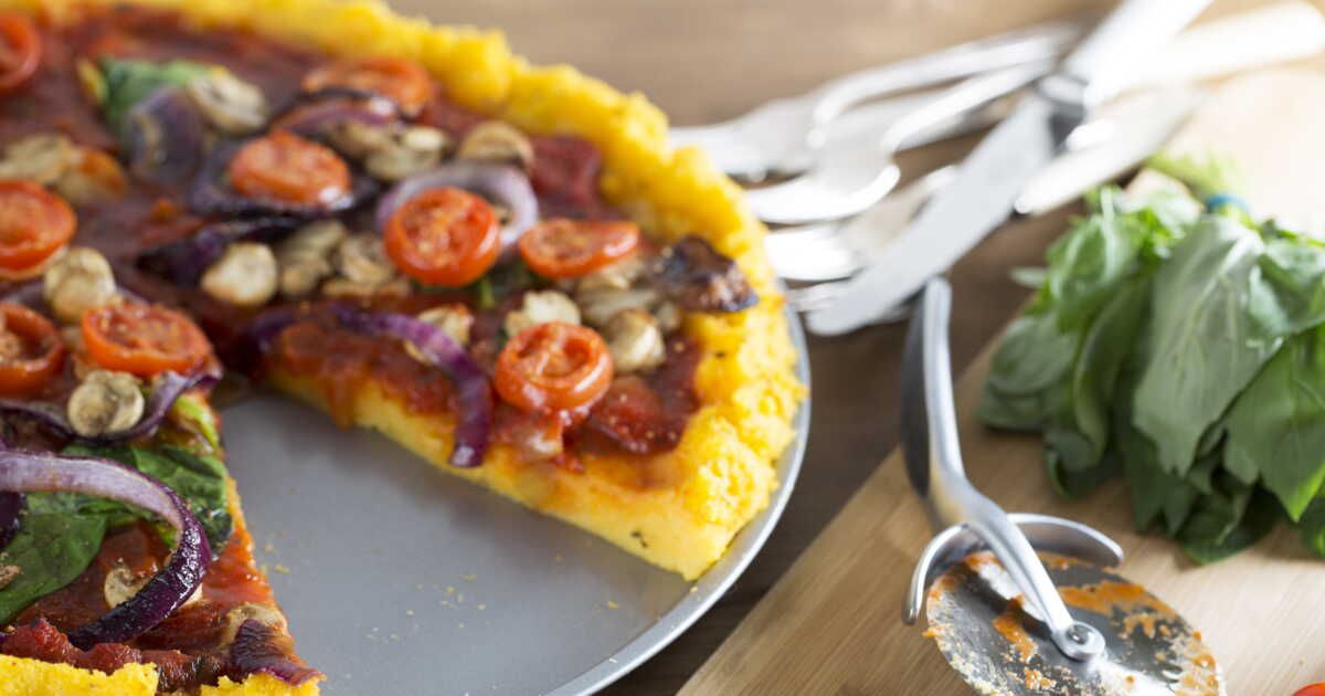 Émerveillez vos invités avec une pizza en trompe-l'œil à la polenta