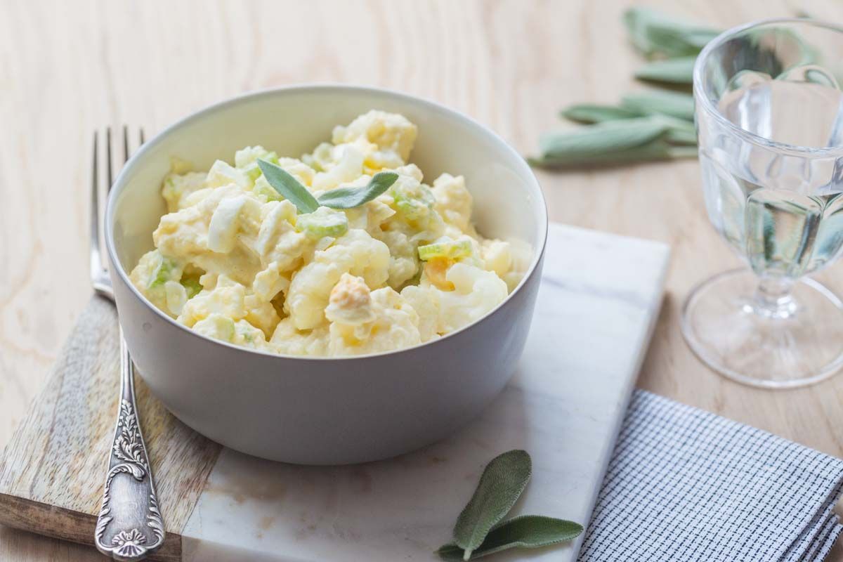 Une salade gourmande au chou-fleur