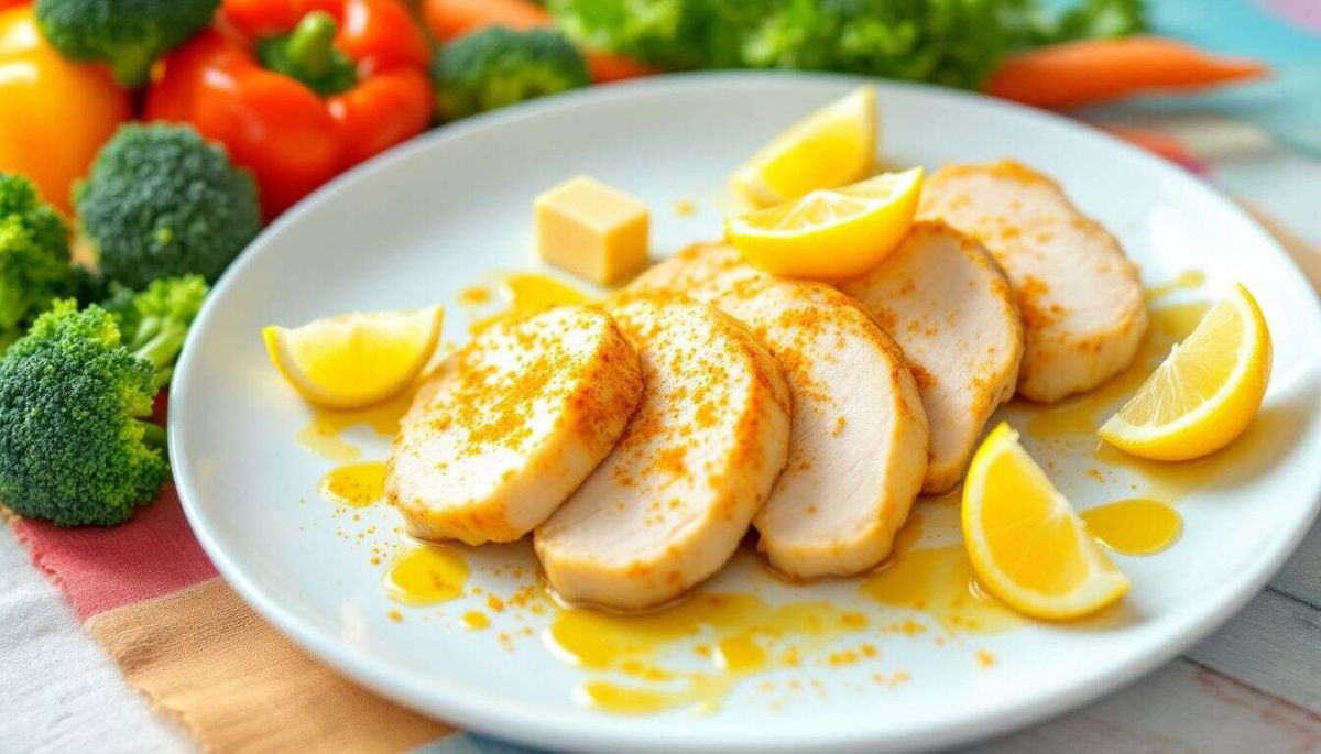 Poulet citron curry : une recette légère et pleine de saveurs