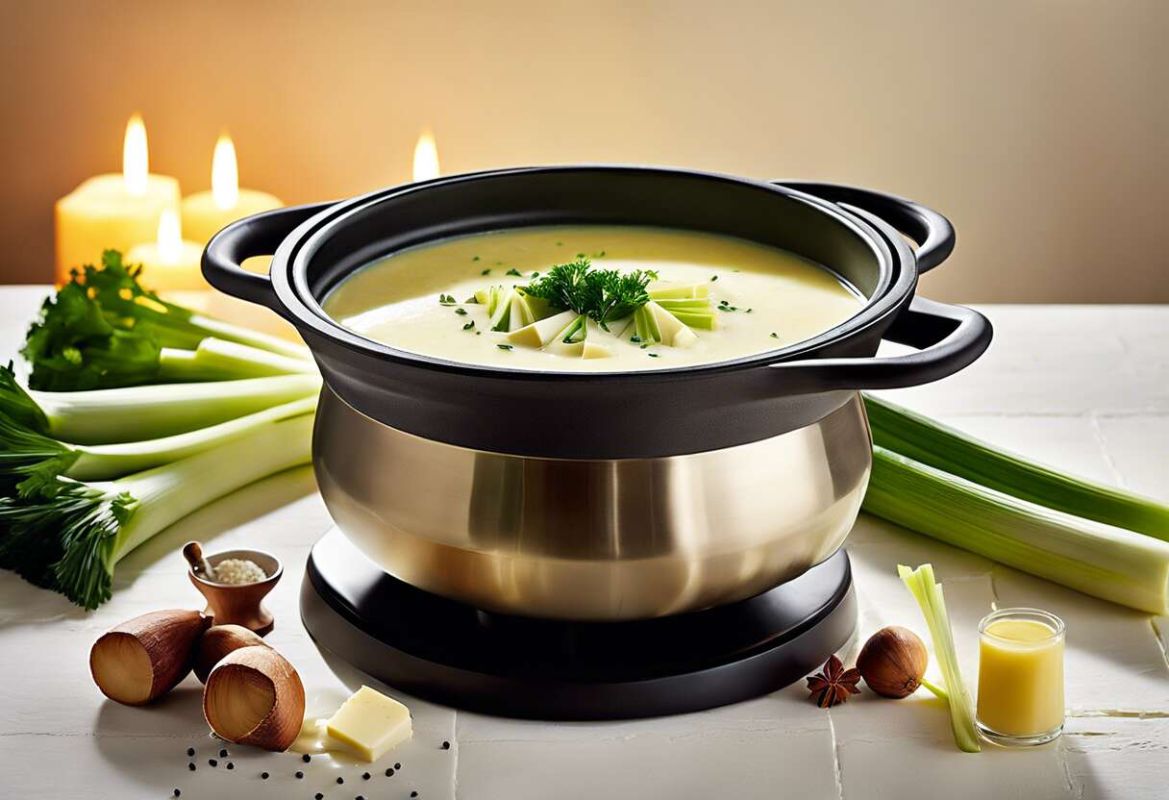 Redécouvrez la fondue de poireaux avec cette recette légère et savoureuse