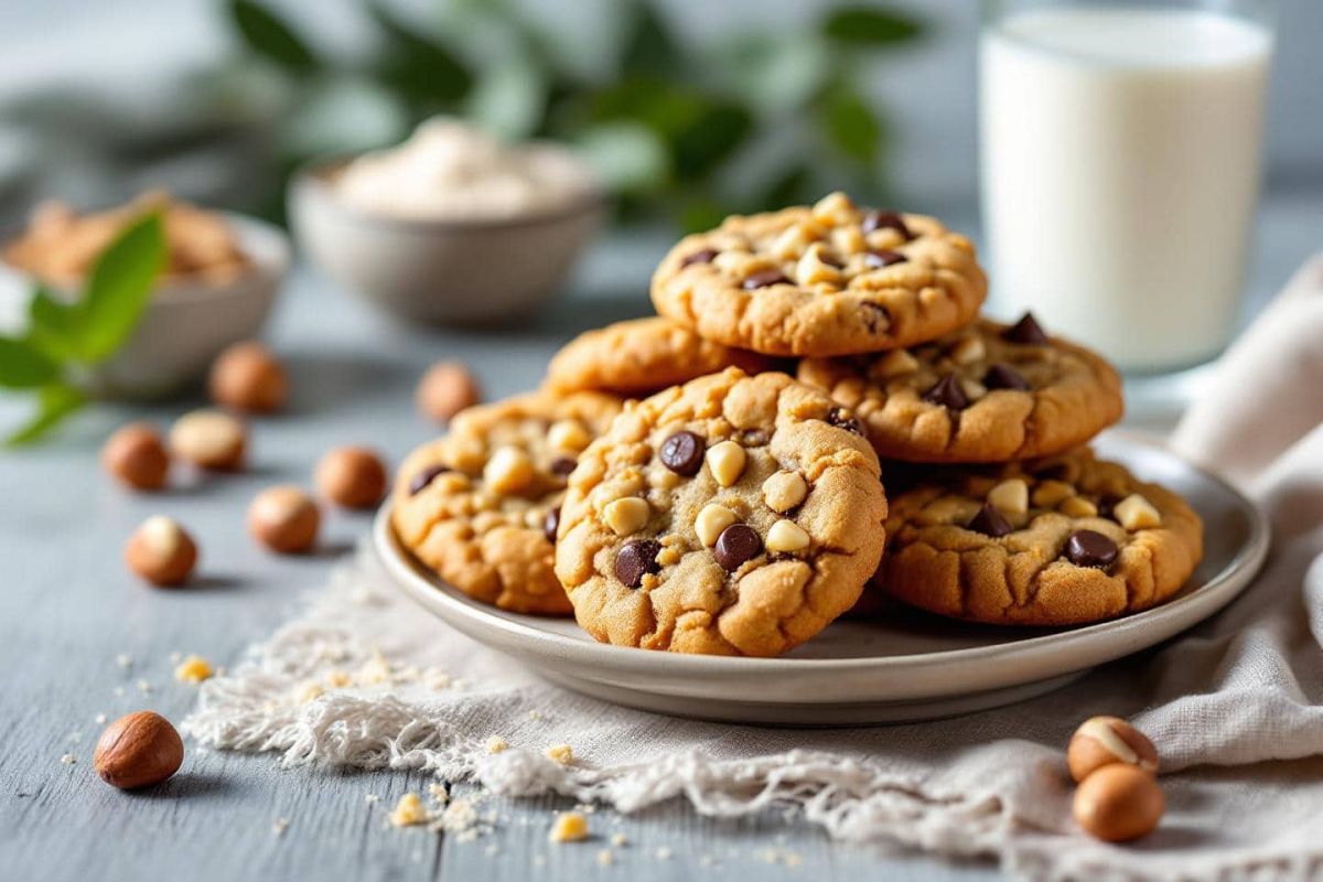 Des cookies moelleux aux noisettes pour un goûter irrésistible