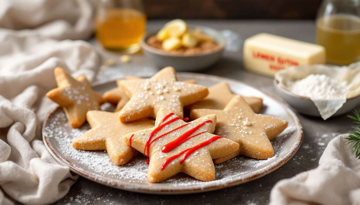 Des étoiles sucrées pour un Noël gourmet