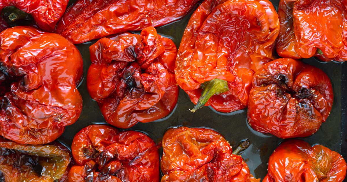Des poivrons rôtis savoureux et légers avec le Air fryer
