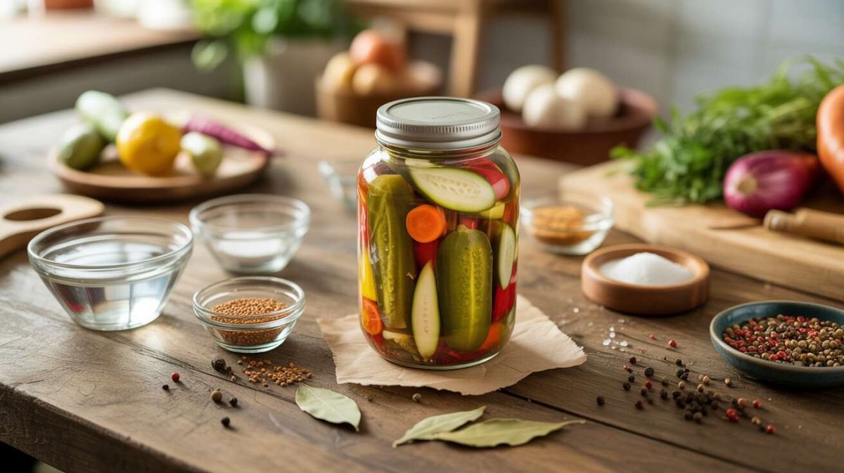 Préparez des pickles de légumes express pour savourer l'été toute l'année