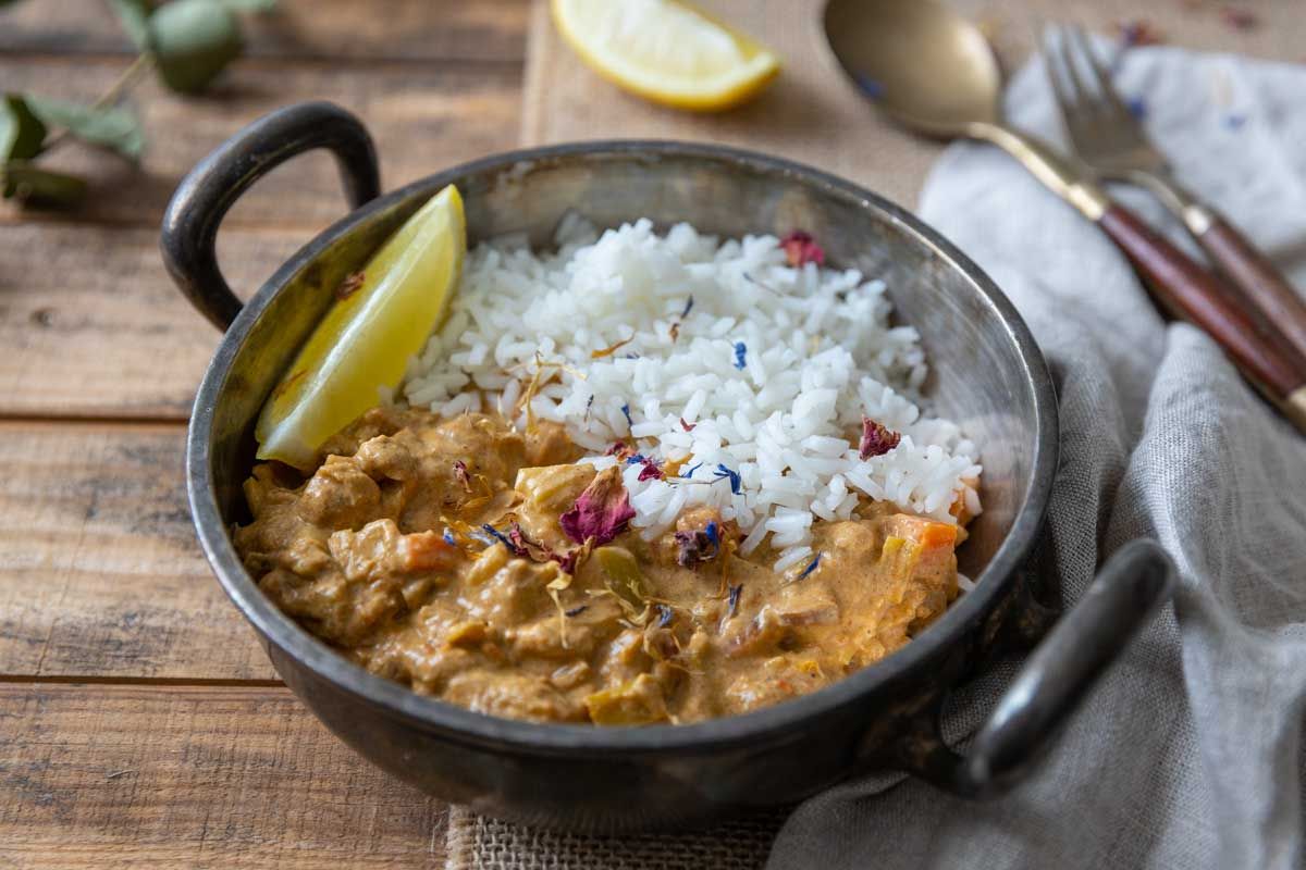 Dégustez un délicieux curry de poireaux au Cookeo