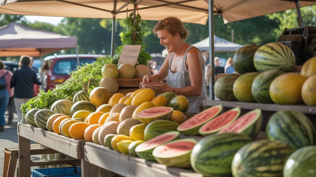 Les secrets pour choisir melons et pastèques parfaits cet été