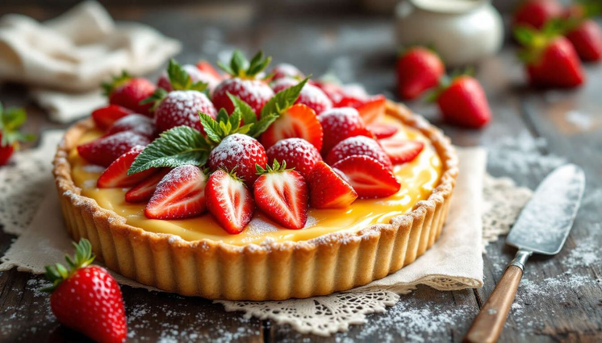 la tarte aux fraises, un classique à savourer