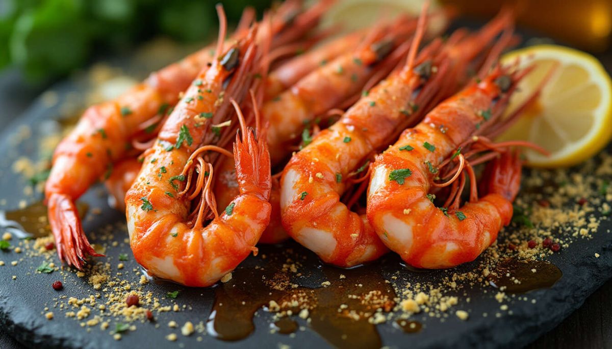 Gambas grillées au beurre : un délice en quelques minutes