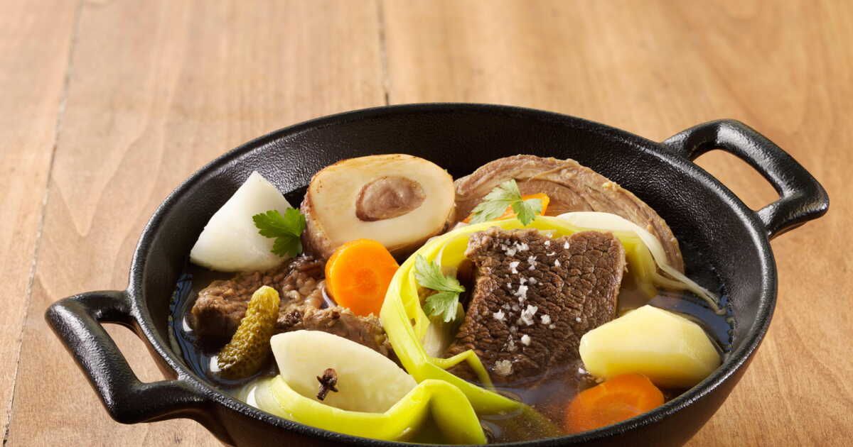 Comment réutiliser les restes de pot-au-feu