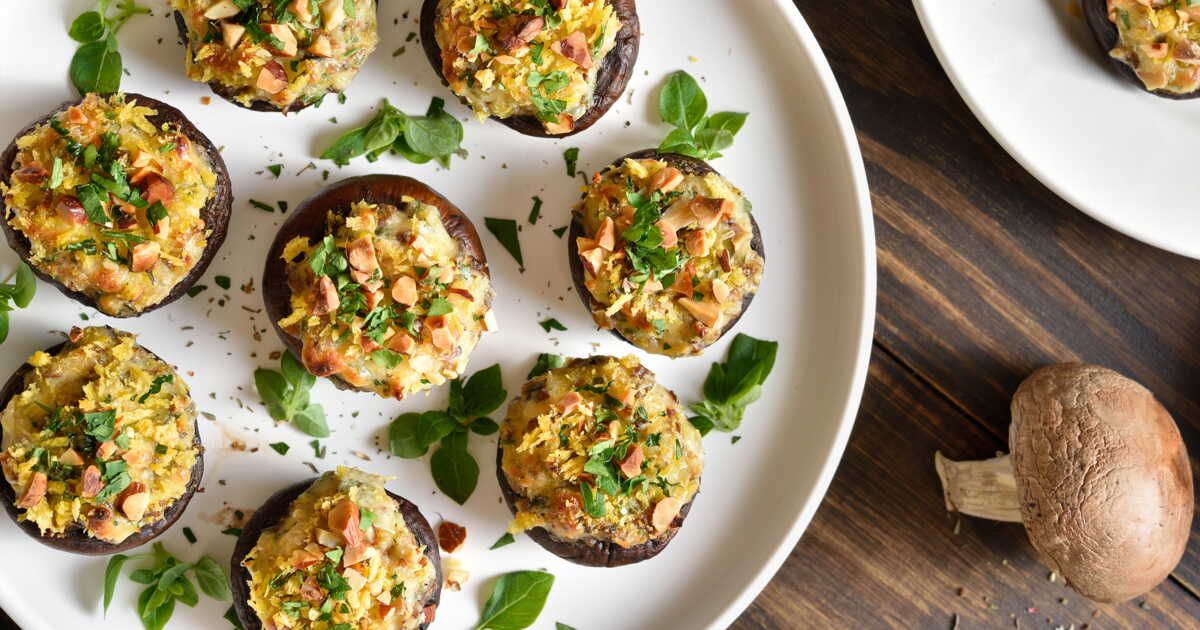 Découvrez nos recettes gourmandes de champignons farcis