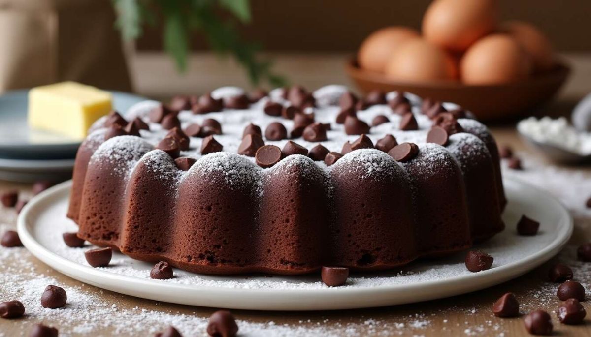 Gâteau au chocolat simple à l’airfryer