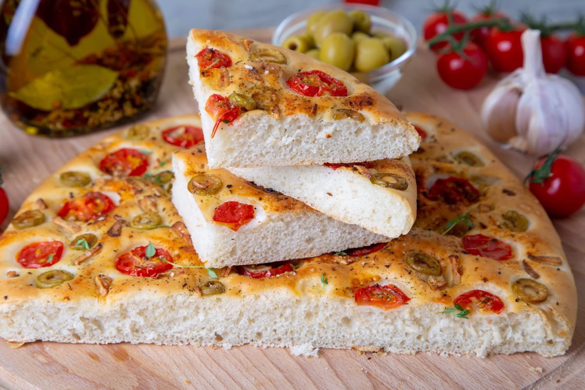 La focaccia rapide : l'apéro réussi en un clin d'œil