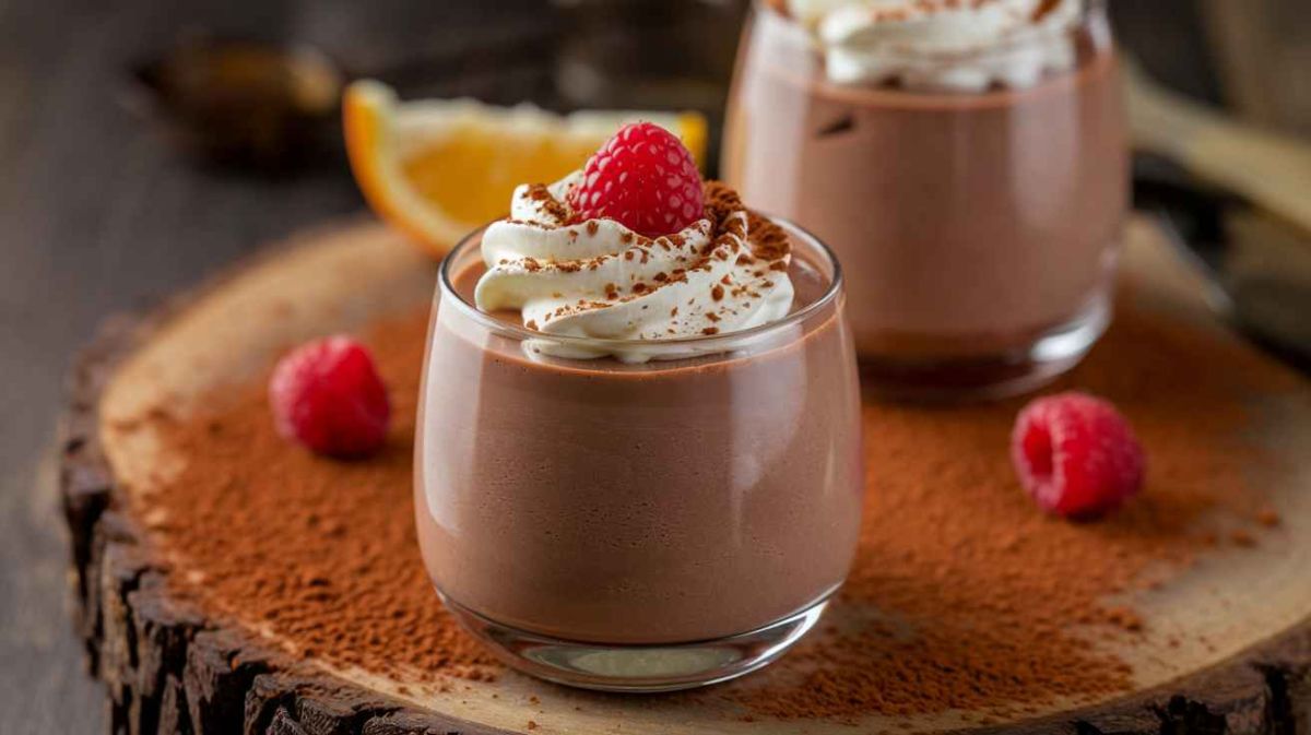 la mousse aérienne au chocolat et clémentine revisitée par cyril lignac