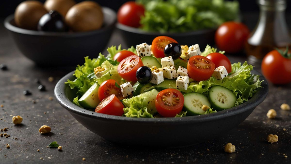 Une salade composée facile pour des repas en toute simplicité